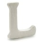 Lettera L Bianco polistirene 1 x 15 x 13,5 cm (12 Unità)