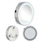 Specchio Ingranditore Luce LED Argentato 16,5 x 4 x 16,5 cm (12 Unità)