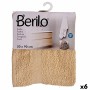 Telo da bagno Crema 50 x 90 cm (6 Unità)