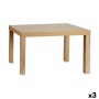 Tavolo aggiuntivo Marrone Legno 50 x 45 x 79 cm (3 Unità)