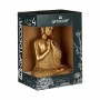 Statua Decorativa Buddha Seduto Dorato 17 x 33 x 23 cm (4 Unità)