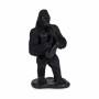 Statua Decorativa Gorilla Sassofono Nero 15 x 38,8 x 22 cm (3 Unità)