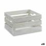 Scatola Decorativa Bianco Legno 31 x 16 x 21 cm (18 Unità)