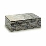 Scatola Decorativa Grigio Madreperla Truciolare 15,2 x 7,2 x 25 cm (4 Unità)