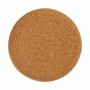 Puff Marrone Sughero Legno MDF 28 x 28 x 28 cm (4 Unità)