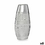 Vaso Larghezza Argentato Ceramica 7 x 29,5 x 14 cm (6 Unità)