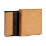 Scatola Decorativa Pieghevole Marrone Sughero Legno MDF 31 x 31 x 31 cm (4 Unità)