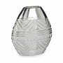 Vaso Larghezza Argentato Ceramica 8 x 19,5 x 17,5 cm (6 Unità)