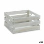 Scatola Decorativa Bianco Legno 21 x 11 x 14,5 cm (36 Unità)