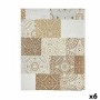 Tovaglia Tela Antimacchia Piastrella 140 x 180 cm Beige (6 Unità)