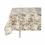 Tovaglia Tela Antimacchia Quadri 140 x 180 cm Beige (6 Unità)