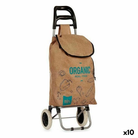 Carrello Organic Marrone 3,3 L 36 x 95 x 35 cm (10 Unità)