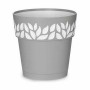 Vaso Autoirrigante Stefanplast Cloe Grigio Plastica 19 x 19 x 19 cm (12 Unità)