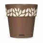 Vaso Autoirrigante Stefanplast Cloe Marrone Plastica 19 x 19 x 19 cm (12 Unità)