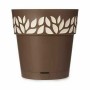 Vaso Autoirrigante Stefanplast Cloe Marrone Plastica 29 x 29 x 29 cm (6 Unità)