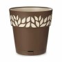 Vaso Autoirrigante Stefanplast Cloe Marrone Plastica 29 x 29 x 29 cm (6 Unità)