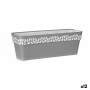 Vaso Autoirrigante Stefanplast Cloe Grigio Plastica 49,5 x 17 x 19 cm (12 Unità)