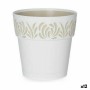 Vaso Autoirrigante Stefanplast Gaia Bianco Plastica 15 x 15 x 15 cm (12 Unità)