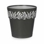 Vaso Autoirrigante Stefanplast Gaia Antracite Plastica 15 x 15 x 15 cm (12 Unità)