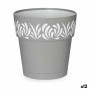 Vaso Autoirrigante Stefanplast Gaia Grigio Plastica 19 x 19 x 19 cm (12 Unità)