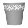 Vaso Autoirrigante Stefanplast Gaia Grigio Plastica 25 x 25 x 25 cm (6 Unità)