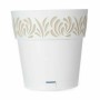 Vaso Autoirrigante Stefanplast Gaia Bianco Plastica 29 x 29 x 29 cm (6 Unità)