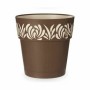 Vaso Autoirrigante Stefanplast Gaia Marrone Plastica 29 x 29 x 29 cm (6 Unità)