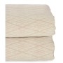 Trapunta 240 x 260 cm Rombos Beige (4 Unità)