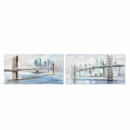 Quadro DKD Home Decor New York (120 x 3 x 60 cm) (2 Unità)