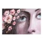 Quadro DKD Home Decor Girl Tela Fiori Moderno (120 x 3 x 80 cm) (2 Unità)