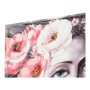 Quadro DKD Home Decor Girl Tela Fiori Moderno (120 x 3 x 80 cm) (2 Unità)