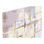 Quadro DKD Home Decor Squares Tela Astratto Moderno (100 x 3 x 100 cm) (2 Unità)