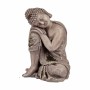 Statua Decorativa da Giardino Buddha Poliresina 23 x 34 x 28 cm (2 Unità)