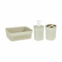 Set da Bagno Beige Plastica (12 Unità)