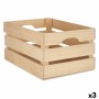 Scatola Decorativa Legno di pino 26 x 18,3 x 36 cm (3 Unità)