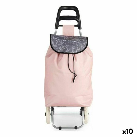 Carrello Rosa 3,3 L 20 x 95 x 34 cm (10 Unità)