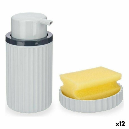 Set da Cucina 3 Pezzi Grigio Plastica (12 Unità)