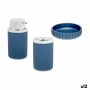 Set da Bagno Azzurro Plastica (12 Unità)