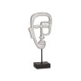 Statua Decorativa Viso Argentato 19,5 x 38 x 10,5 cm (4 Unità)