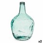 Bottiglia Carafe Decorazione Trasparente 22 x 37,5 x 22 cm (2 Unità)