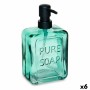 Dispenser di Sapone Pure Soap Cristallo Verde 570 ml (6 Unità)