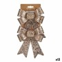 Fiocco Decorazione Natalizia Bronce PVC 15 x 4 x 16 cm (12 Unità)