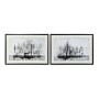 Quadro DKD Home Decor New York Tela New York (84 x 3 x 60 cm) (2 Unità)