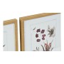 Quadro DKD Home Decor S3013715 Tela Fiori (43 x 3 x 53 cm) (4 Unità)