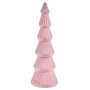 Albero di Natale Velluto Rosa Legno 12 x 34,5 x 12 cm (8 Unità)