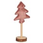 Albero di Natale Poliestere Rosa Legno 8 x 13 x 30 cm (12 Unità)