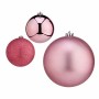 Set di palline di Natale Rosa 15 x 16 x 15 cm (4 Unità)