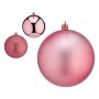 Set di palline di Natale Rosa Plastica 12 x 13 x 12 cm (6 Unità)