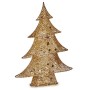 Statua Decorativa Albero di Natale Metallo Dorato 12 x 59,5 x 48,5 cm (3 Unità)