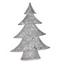 Statua Decorativa Albero di Natale Metallo Argentato 12 x 59,5 x 48,5 cm (3 Unità)